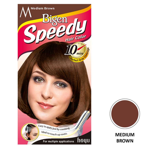 Speedy Hair Color Medium Brown