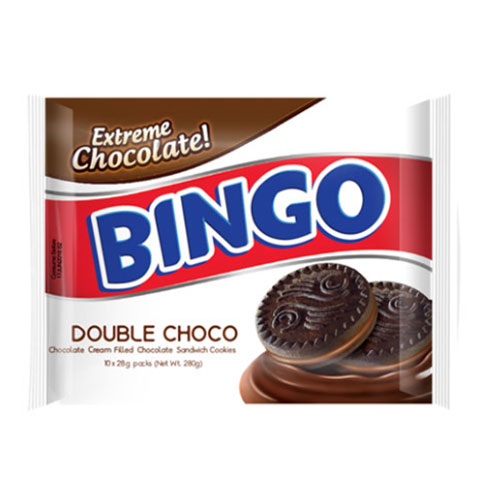 Double Chocolate Filled Chocolate Sandwich Cookies
