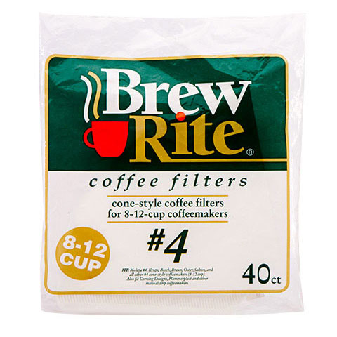 No 4 Coffee Filter Cone Style