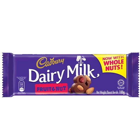 Dairy Milk Fruit & Nut