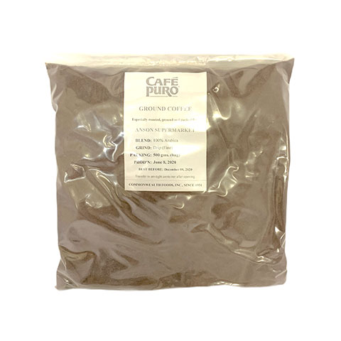 Ground Coffee Regular Roasted Pure Arabica