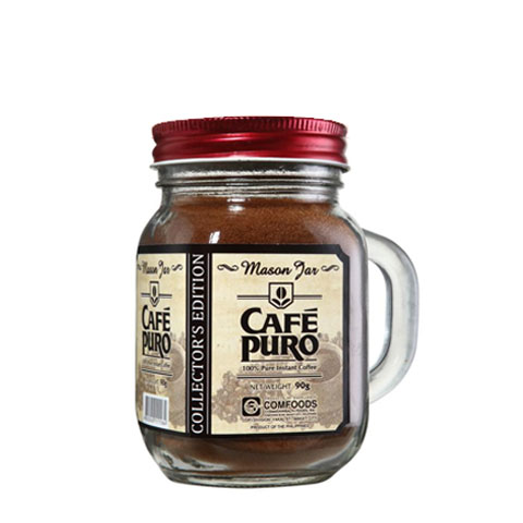 Pure Instant Coffee Mason Jar