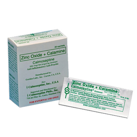 Zinc Oxide + Calamine Oitment Sachet