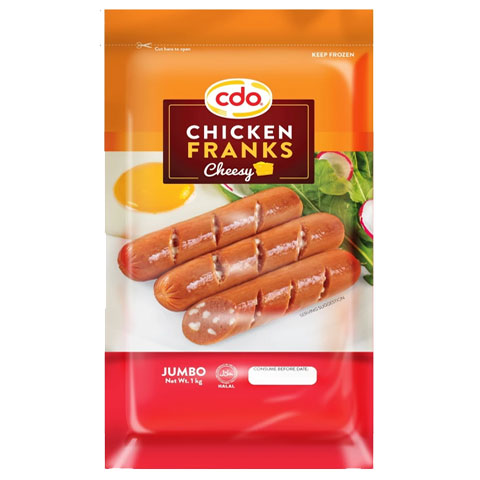 Chicken Franks Cheesy Jumbo