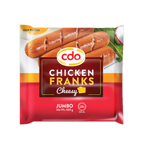 Chicken Franks Cheesy Jumbo
