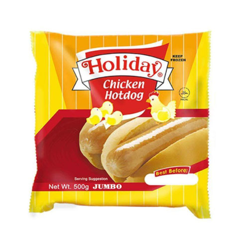 Holiday Chicken Hotdog Jumbo