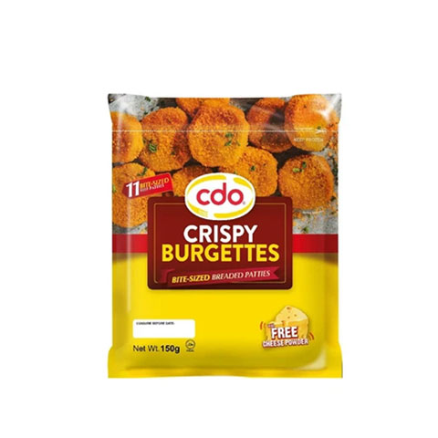 Ulam Burger Crispy Burgettes with Cheese Powder