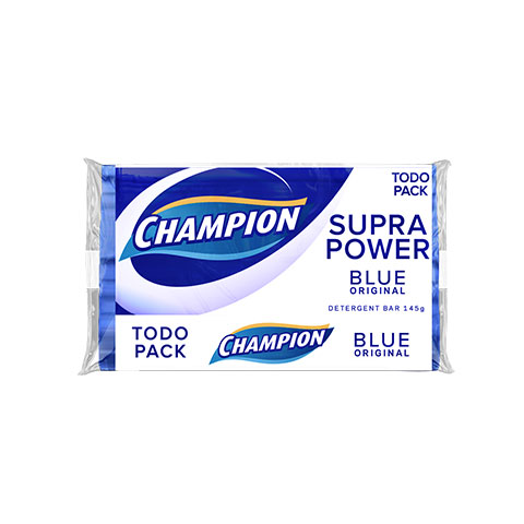 Detergent Bar Supra Power Blue Original Todo Pack