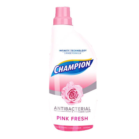 Liquid Fabric Conditioner Anti Bacterial Pink Fresh Bottle