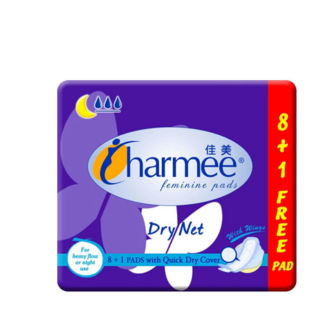 Feminine Pads Dry Net Heavy Flow with Wings
