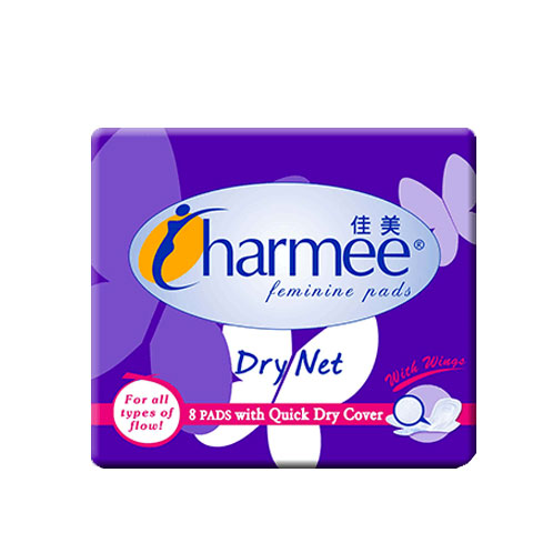 Feminine Pads Dry Net with Wings