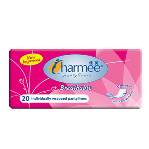 Panty Liner Breathable Unscented individual Wrapped