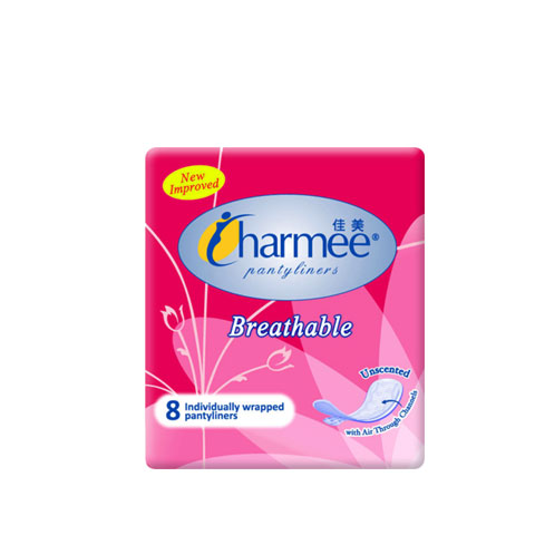 Panty Liner Breathable Unscented Individual Wrapped