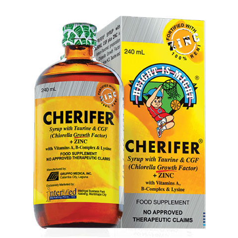 Syrup with Taurine & Chlorella Growth Factor + ZINC