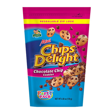 Chocolate Chip Cookies Mini Resealable Pack