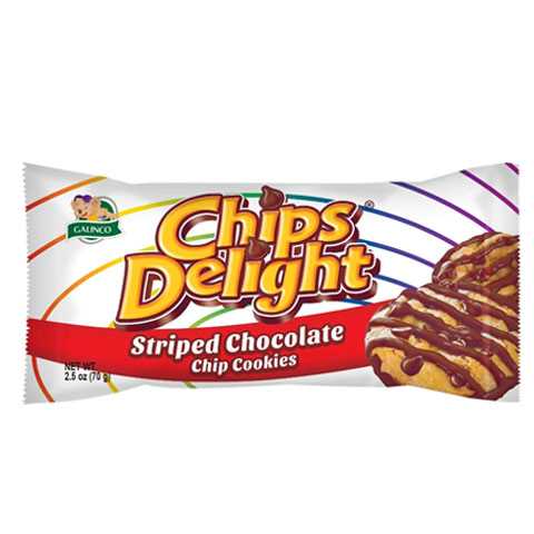 Striped Chocolate Chip Cookies