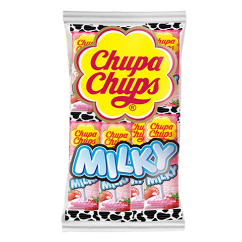 Milky Strawberry and Cream Lollipop