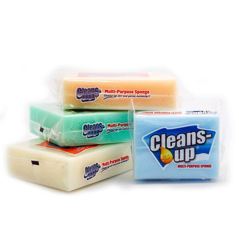 Multi-Purpose Sponge Peach 75mmx100mm