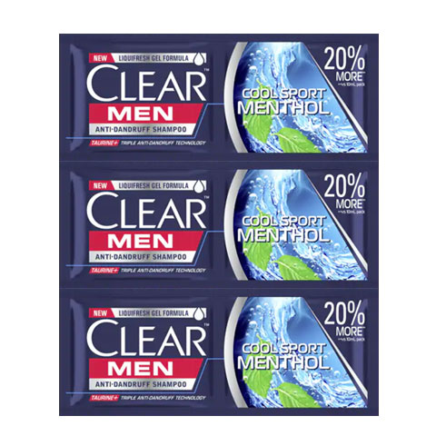 Men Anti-Dandruff Shampoo Cool Sport Menthol