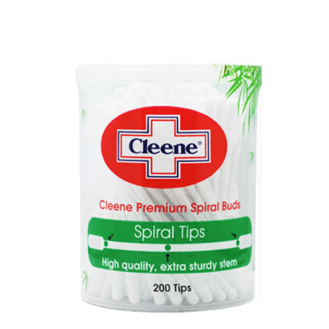 Premium Cotton Buds Spiral Tips