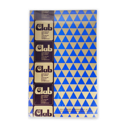 Carbon Paper Blue Long