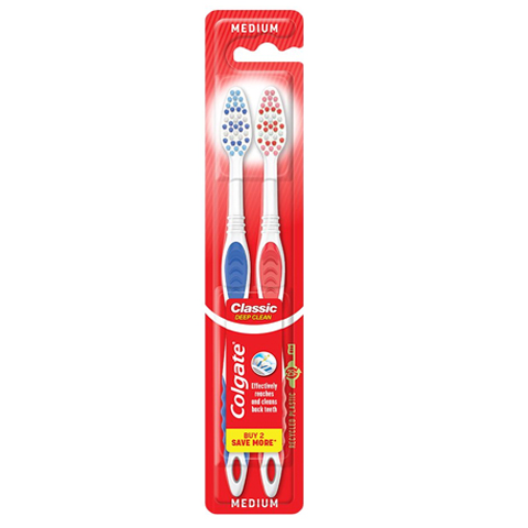 Toothbrush Classic Deep Clean Medium Buy 2 Save More