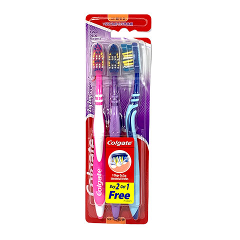 Toothbrush V Shape Zigzag Soft Buy 2 Get 1