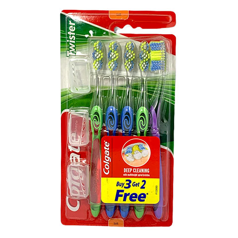 Toothbursh Twister Soft Buy 3 Get 2