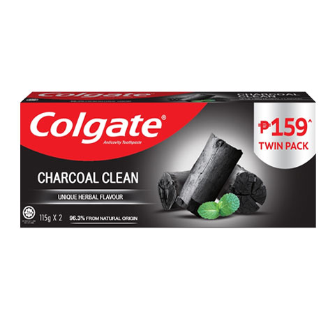 Toothpaste Charcoal Clean Unique Herbal Flavour