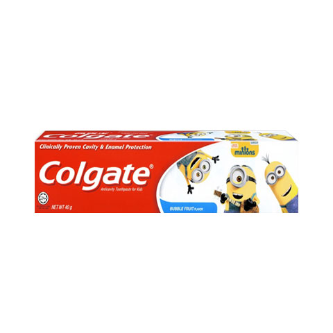 Toothpaste for Kids Minions Bubble Fruit Flavor