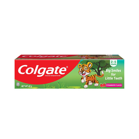 Toothpaste for Kids Tiger Strawberry Flavor