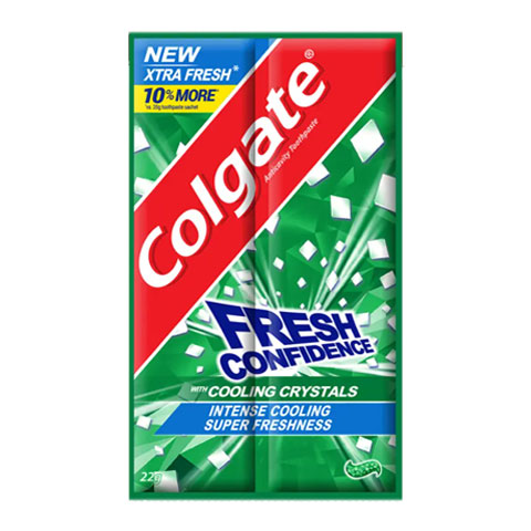 Toothpaste Fresh Confidence Cool Menthol Fresh Twin Sachet