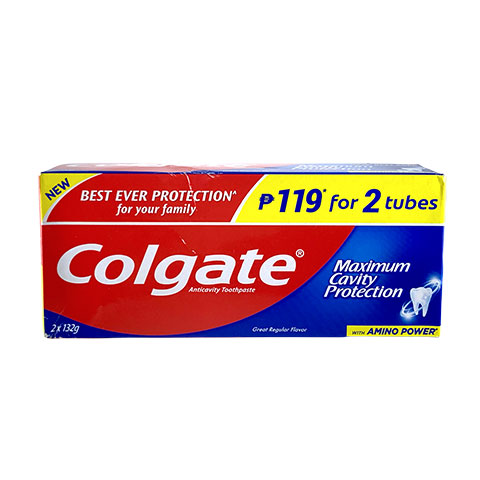 Toothpaste Maximum Cavity Protection 119 for 2 Tubes