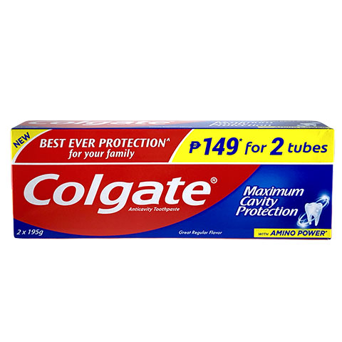 Toothpaste Maximum Cavity Protection 149 for 2 Tubes