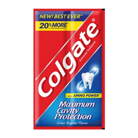 Toothpaste Maximum Cavity Protection Twin Sachet