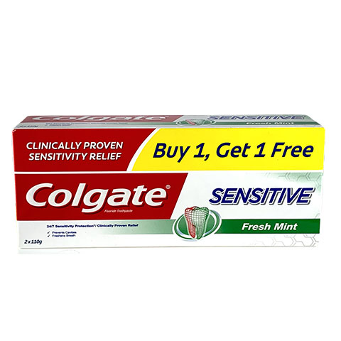 Toothpaste Sensitive Fresh Mint Buy 1 Get 1