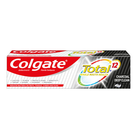 Toothpaste Total Whole Mouth Health Charcoal Deep Clean