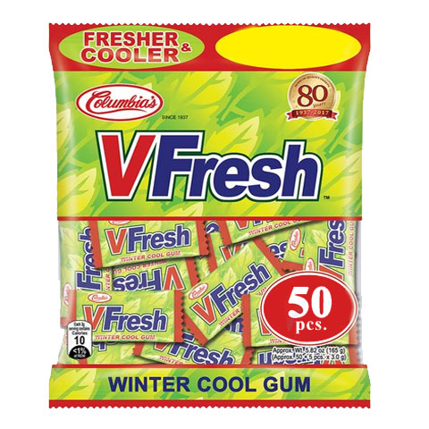 V Fresh Winter Cool Gum 50s