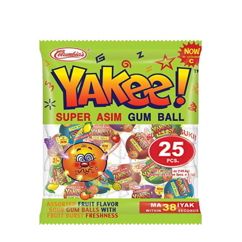 Yakee Super Asim Gumball 25s