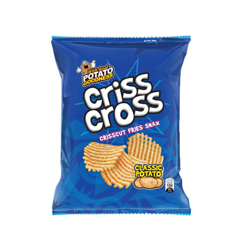 Crisscut Fries Snax Classic Potato