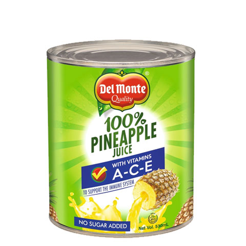 100 % Pineapple Juice with Vitamins A-C-E