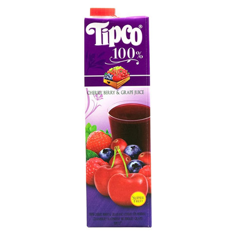 Tipco Juice Cherry Berry & Grape