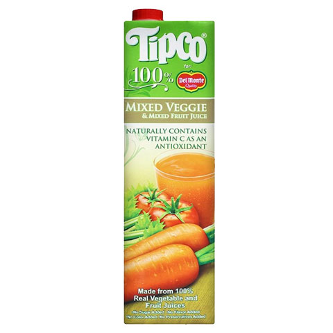 Tipco Juice Mixed Veggie & Mixed Fruit