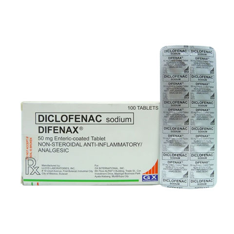 Diclofenac Sodium 50mg Tablet
