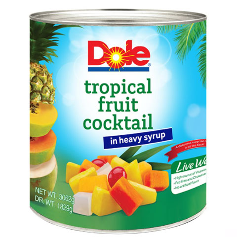 Tropical Fruit Cocktail in Heavy Syrup