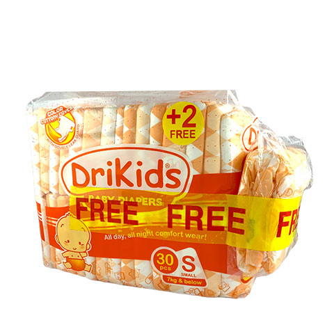 Baby Diapers Small for 7 kg & below
