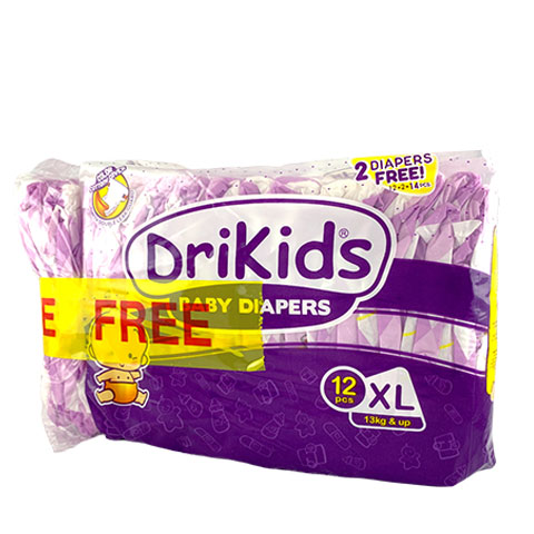 Baby Diapers XL for 13 kg & up