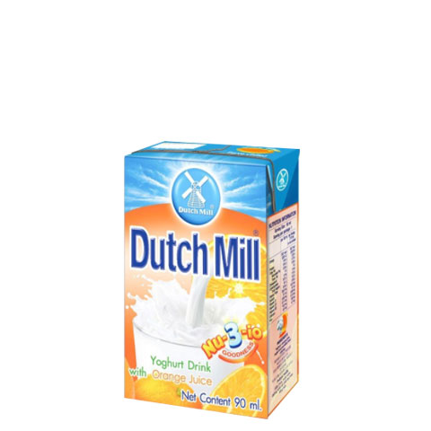 Yoghurt Milk Drink with Orange Juice