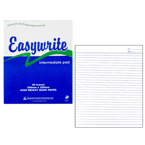 Pad Paper Intermediate 200x250mm