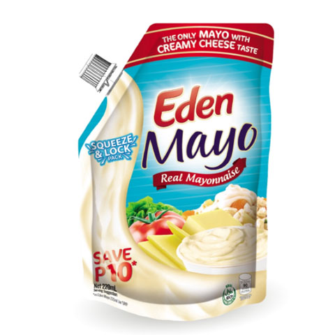Real Mayonnaise with Cream Cheese Flavor Squeeze & Lock